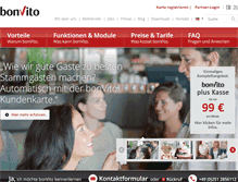 Tablet Screenshot of bonvito.net